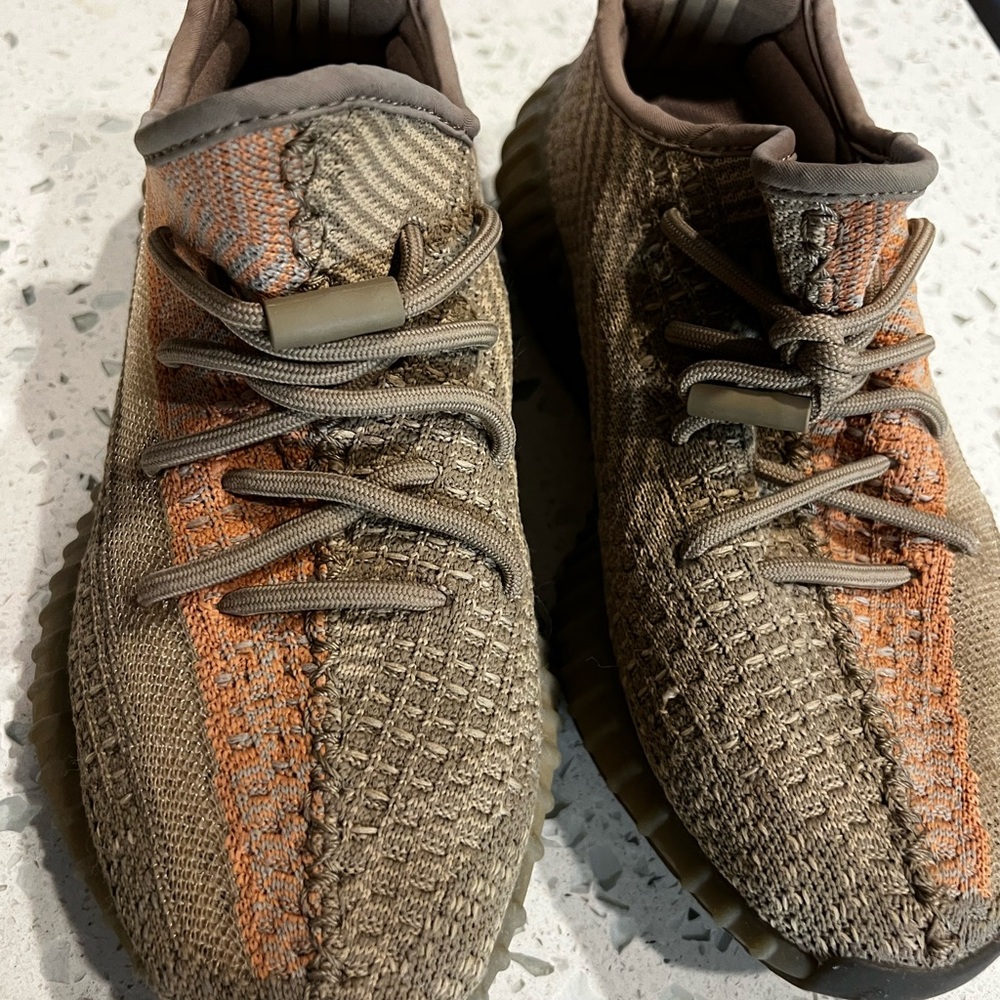 FZ5240 Adidas Yeezy Boost 350 V2 Sand Taupe Brown Beige Orange